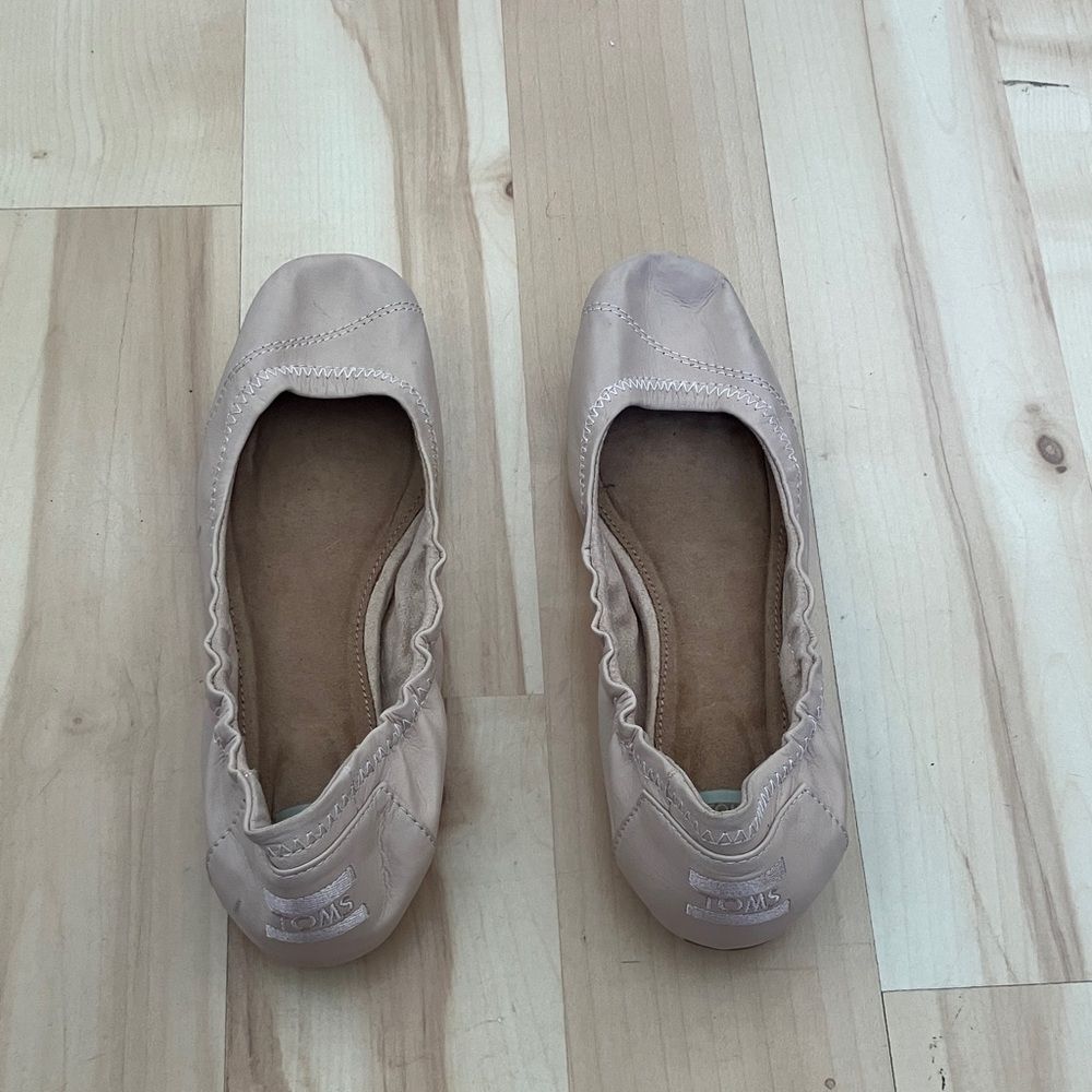 Pink Toms Flats